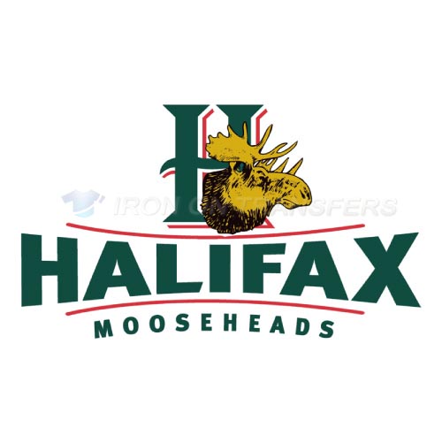 Halifax Mooseheads Iron-on Stickers (Heat Transfers)NO.7430